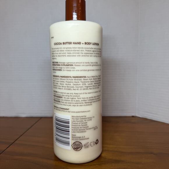 Queen Helene Cocoa Butter Hand & Body Lotion 32 Ounce NEW - Picture 2 of 4